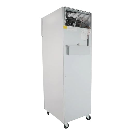 25" Reach-in Refrigerator with One-Swing Solid Door | Merchandiser Beverage Display Fridge for Convenience Grocery Store | 18 Cu. Ft. | 24.8"W x 31.5"D x 79.5"H, Stainless Steel Exterior, NSF