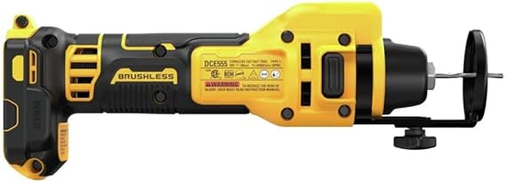 DEWALT 20V MAX* XR Brushless Drywall Cut-Out Tool (Tool Only) (DCE555B)