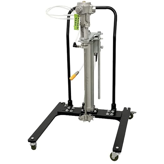 COSMOSTAR 5 Gallon Automatic Air Lifting Pneumatic Pail Agitator Paint Mixer | Drum Mixer | Pneumatic Bracket Mixer, Paint Stirring Machine Bracket Air Agitator Paint Mix Tool, Paint Agitator