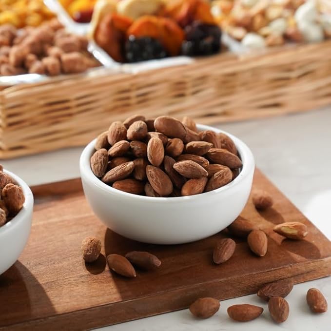 Broadway Basketeers Birthday Fruit And Nuts Gift Basket - Gourmet Healthy Gifts For Men Woman Corporate