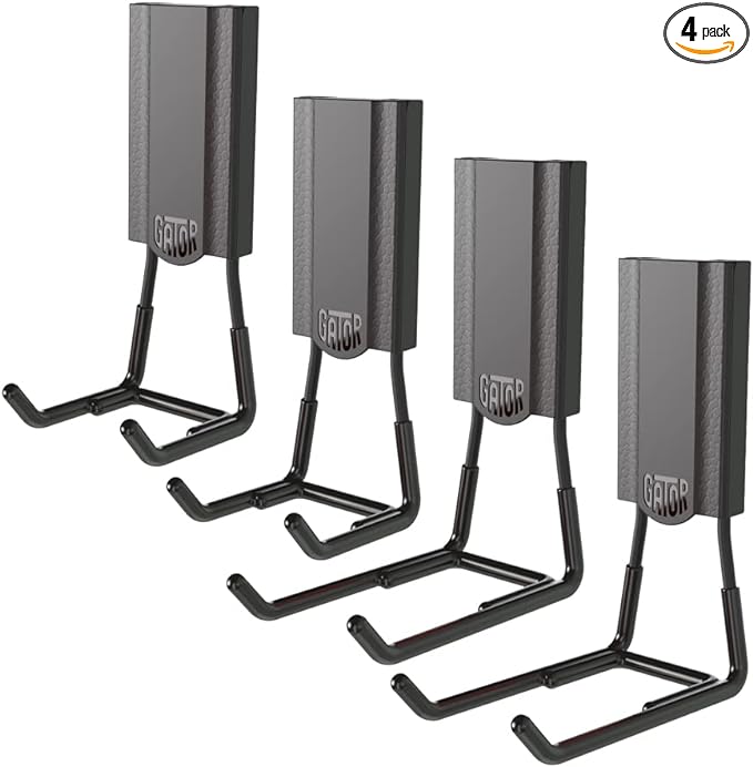 GATOR MAGNETICS Open Storage Hook: 4-Pack, The Ultimate Workshop & Garage Storage Systems, Heavy Duty Magnetic Hooks, Organization Solutions, 25lb Hold, for All Steel Surfaces 2.5" & 4" Hooks