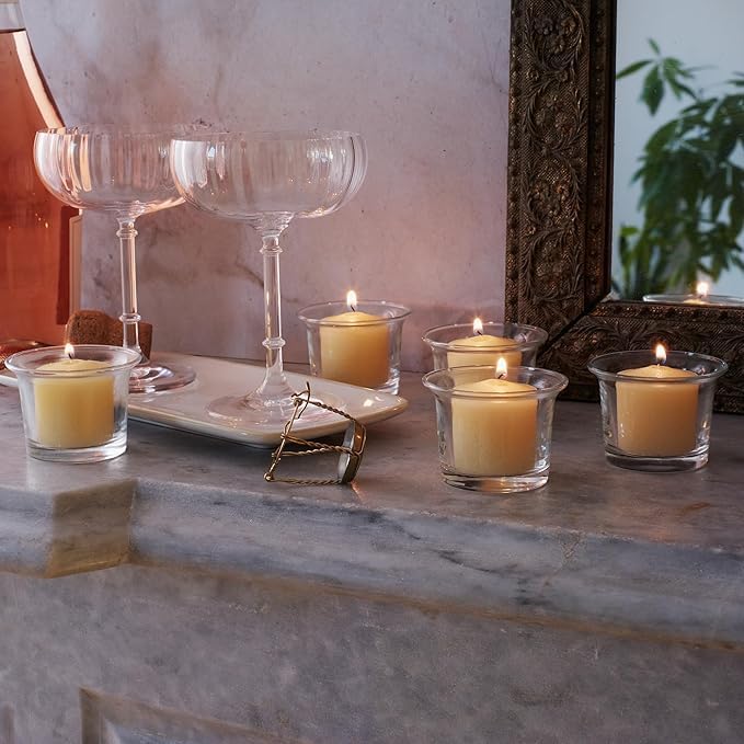 Royal Imports Votive Candle, Unscented Wax for Wedding, Birthday, Party, Spa, Holiday & Home Decoration (288, Ivory, 10 Hour)