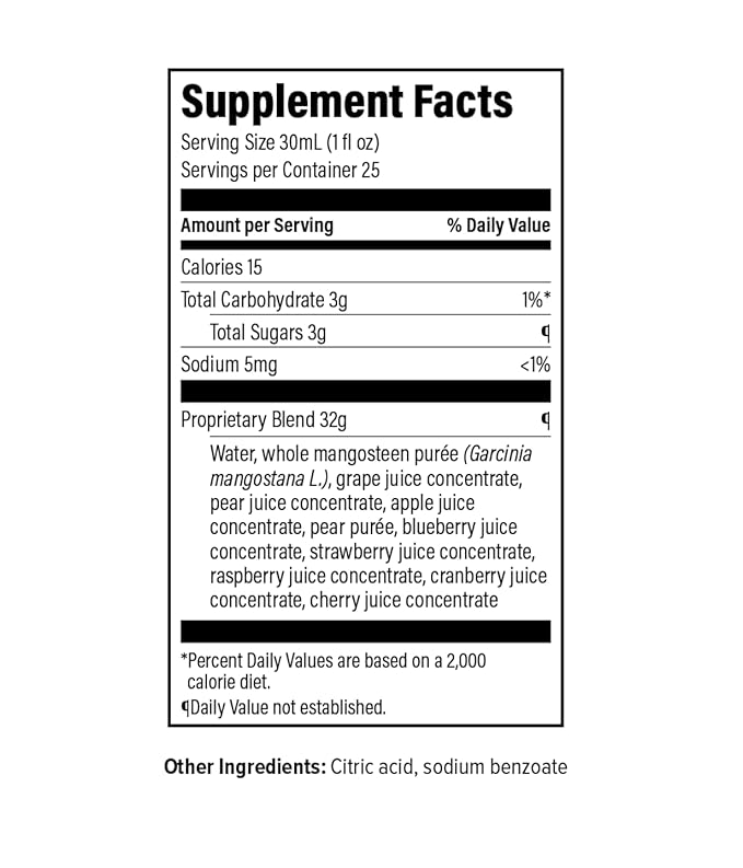 XANGO Mangosteen Juice, 750 ml, 4-Count (1 case)
