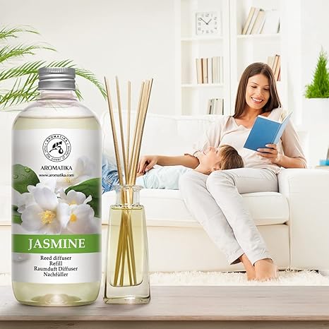 Jasmine Reed Diffuser Refill 4x17 Fl Oz Floral Home Fragrance Air Freshener Room Freshener