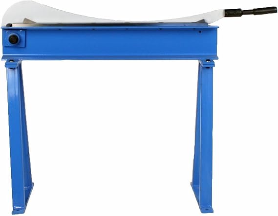 Erie Tools Manual Guillotine Shear 32" x 16 Gauge Sheet Metal Plate Cutting Cutter w/Stand