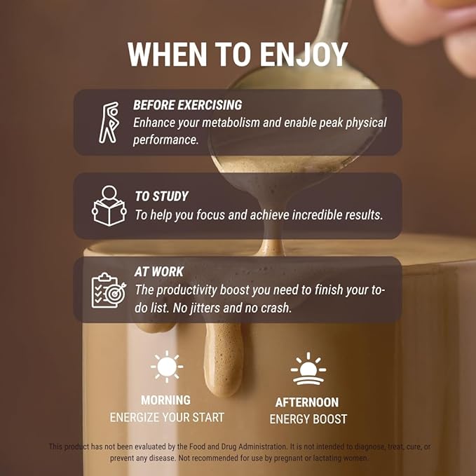 CAFFEINE ARMY Chocolate Fudge | Comprehensive Functional Coffee with MCTs, CoQ10, Collagen and Adaptogens: Clean Energy + Supports Daily Attention, No Jitters or Crash (13.4oz 38 Servings)