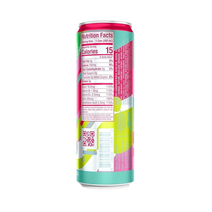 Alani Nu CHERRY TWIST Ice Sugar Free, Low Calorie Energy Drinks | 200mg Caffeine | Antioxidants | Biotin, B Vitamins | Zero Sugar | 15 Calories or Less | 12 Oz Cans | 24 Count