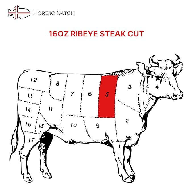 Nordic Catch Grade A5 Japanese Wagyu Steak Without Bone, Always Fresh Thick Cut, Skin-Packed 100% Authentic A5 Wagyu Steak from Kagoshima Reserve - Great Gift