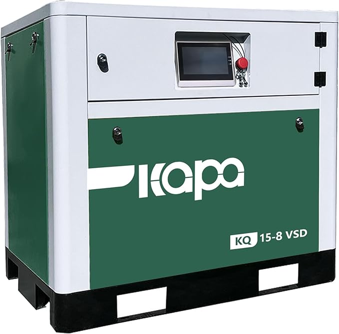 KAPA KQ 20HP/15KW 3-Phase 480V Industrial Rotary Screw Compressor – Power for Pneumatic Tools & Equipment