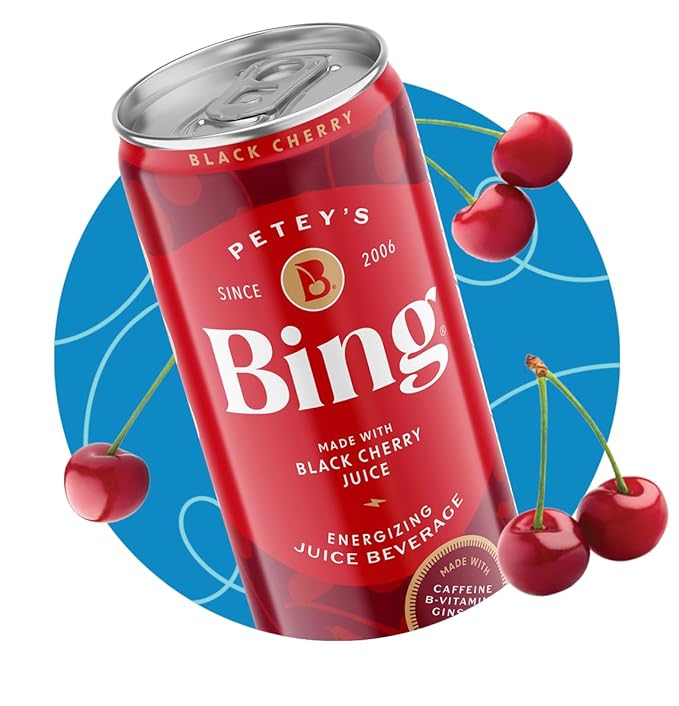 BING Energizing Juice Beverage – VARIETY All 6 Flavors (12oz/12pk) – Made with REAL Juice! Low Calorie; 5 B-Vitamins & Ginseng; 100-125mg Caffeine; Vegan, Gluten + Dairy Free. Incredibly DELICIOUS.