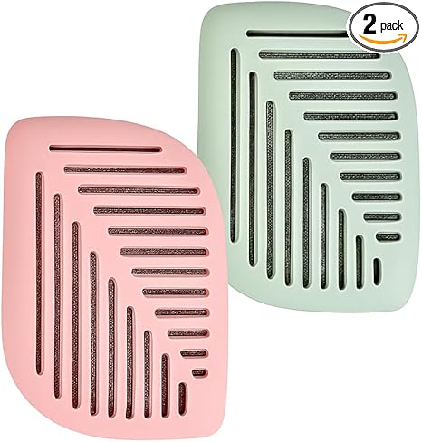 Fridge Deodorizer & Odor Eliminator – 2-Pack Activated Charcoal Air Freshener, Outperforms Baking Soda – Non-Toxic, Long-Lasting, for Refrigerator, Freezer, Pantry