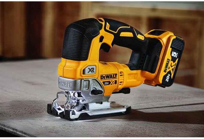 DEWALT 20V MAX XR Jig Saw, 3,200 Blade Speed, Cordless, Brushless Motor, LED Light, Bare Tool Only (DCS334B)