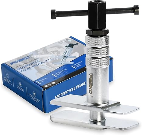 Heavy Duty Motorcycle Brake Caliper Spreader Tool - Compression Tool for Most Vehicle Brake Discs