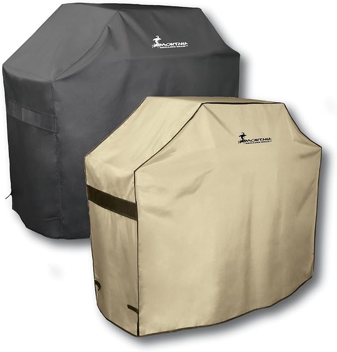 Montana Grilling Gear Reversible, Environmentally Friendly, Ventilated, BBQ Grill Cover, Extra Large – 70” – RVR-70