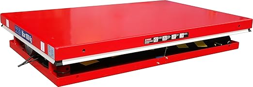 Electric Hydraulic Scissor Lift Table, 2,200 lb. Capacity, 51" x 32-1/4"