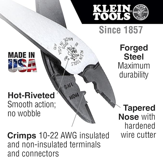 Klein Tools 80028 Hand Tools Kit includes Pliers, Screwdrivers, Nut Drivers, Backpack, and More Jobsite Tools, 28-Piece