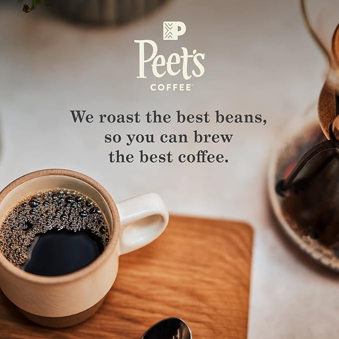 Peet's Coffee, Dark Roast Ground Coffee - French Roast 28 Ounce Bag