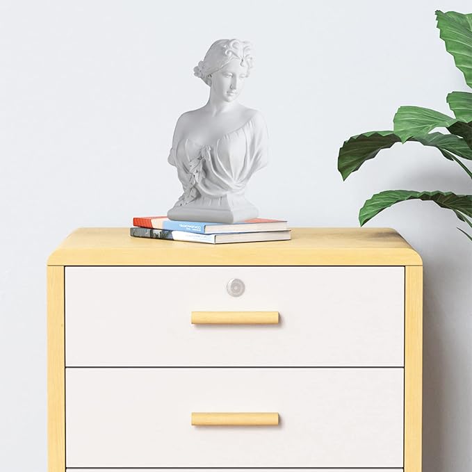 DOVDOV Greek Goddess Decoration, Young Venus Bust, Roman Bust Figurines, Greek Mythology Decorative Gifts, Busts for Home Decorative Statues