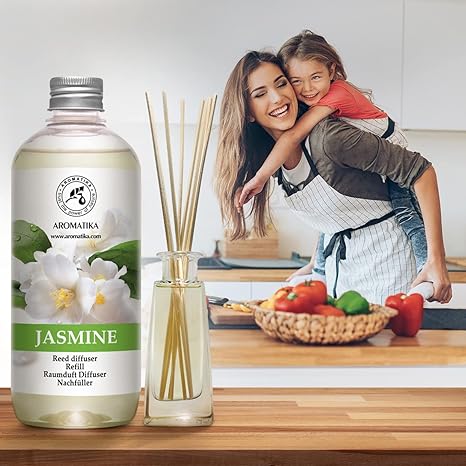 Jasmine Reed Diffuser Refill 4x17 Fl Oz Floral Home Fragrance Air Freshener Room Freshener