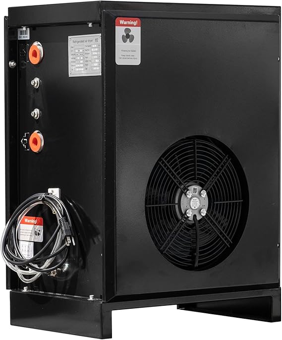 Compressor Source 125 CFM Refrigerated Air Dryer for Air Compressors Moisture Filter 110V CSRD-125
