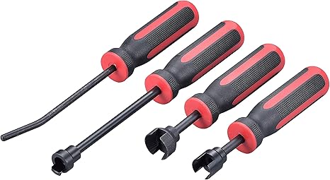 Brake Service Kit, 14-Piece Professional Drum Brake Tool Set w/Brake Lining Gauge…