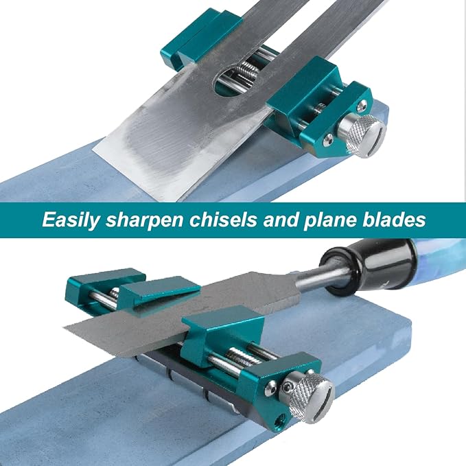 Triden Honing Guide Sharpening Guide for Chisels and Planes width 5/16-2-1/2 inch
