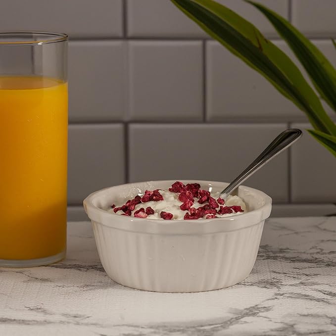 Survival Grocery® Freeze Dried Pomegranate Seeds/Arils – No Sugar Added, No Preservatives, Rich in Antioxidants & Vitamin C – Ideal for Oatmeal, Smoothies, Granola or Snacking (40 oz./4 Bags)