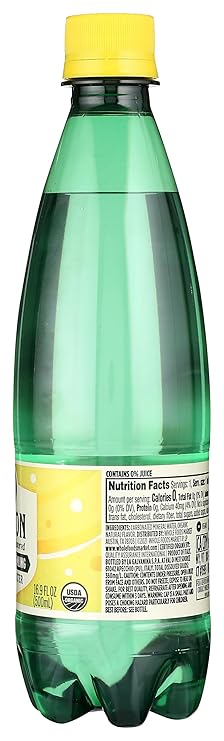 Whole Foods Market, Lemon Sparkling Mineral - unit, 500 ml