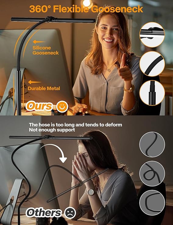 ACNCTOP Desk Lamp Architect Task Lamp