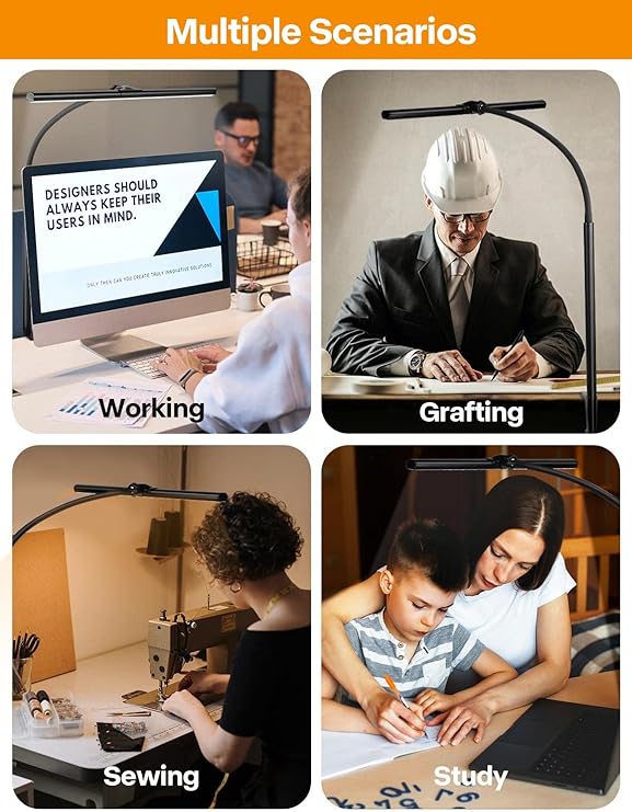 ACNCTOP Desk Lamp Architect Task Lamp