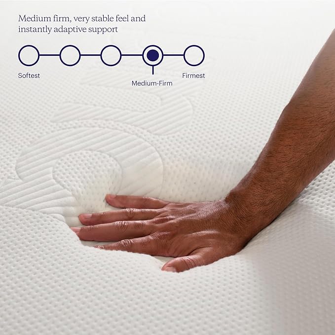 Purple Plus Queen Mattress - 11" GelFlex Grid, Premium Comfort Foam, Better Than Memory Foam, Temperature Neutral, Responsive, Breathable, Pressure Relief, Made in USA