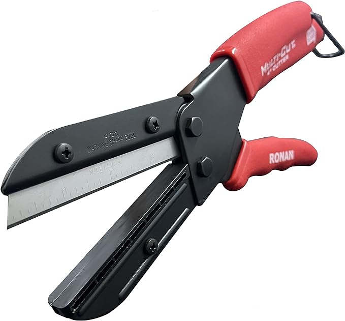 Ronan Multi-Cut 401 Cutting Tool - Wood, Box, Branch, Plant, Plastic, Rope, Leather, Linoleum, Rubber Cutter, DIY Utility All Purpose Multi-Cutting Device