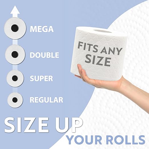 BROOKSTONE, Trending Black Toilet Paper Holder, Freestanding Bathroom Tissue Organizer, Minimalistic Storage Solution, Modern & Stylish Design [Holds MEGA Rolls]