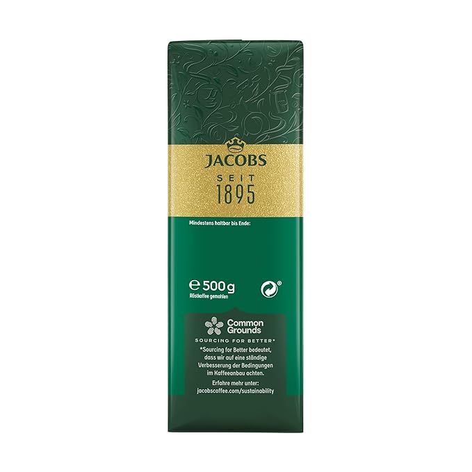 Jacob's Kronung Ground German Coffee 17.6 oz, 12 count