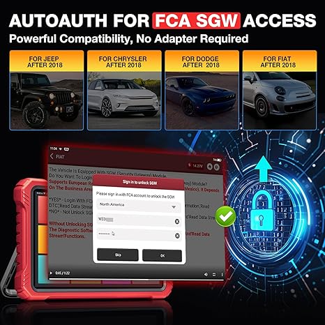 KINGBOLEN K10 Pro Full Systems 10" Car Scanner Topology Map, Bidirectional Scan Tool Bluetooth OBD2 Scanner, 41+ Reset Service, ECU Coding, FCA AutoAuth, CANFD & DOIP,2 Years Free Update, V.A.G Guided