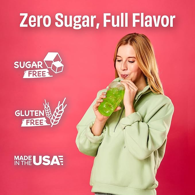 Singles To Go! 120ct Bulk Variety Pack - 20 Different Flavors from Margaritaville, Welch's, Lifesavers, and More - Sugar Free Drink Mix Packets - Sugar Free Water Flavoring Packets - Powdered Drink Mix