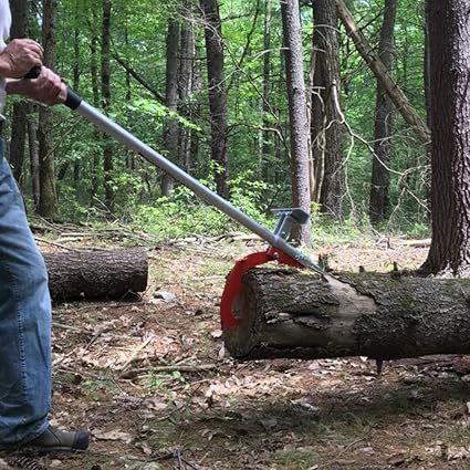 Woodchuck Tool DualPro Log Lifter/Cant Hook/Peavey Combines The Dual with Jack and Rear Foot and Toe Lift of The Timberjack