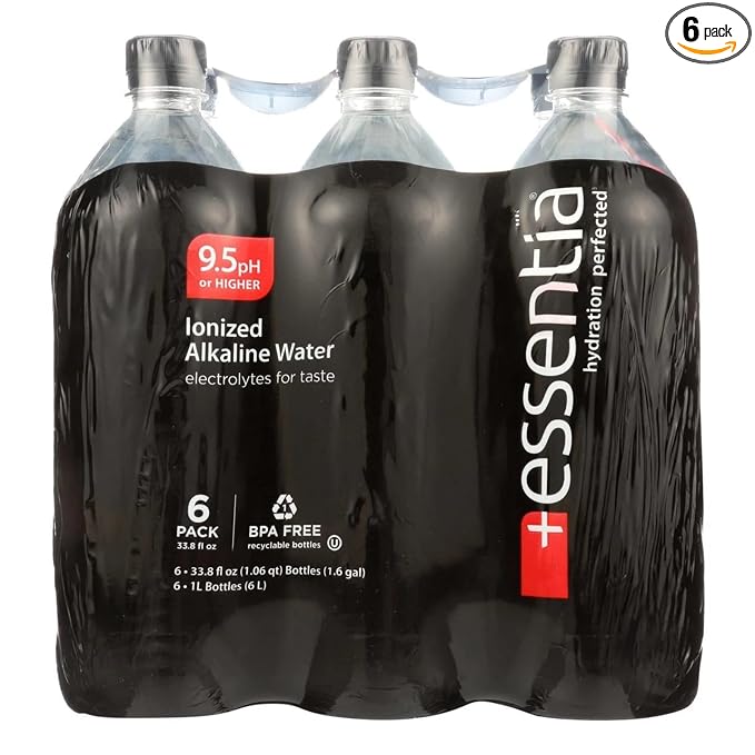 Essentia Water, Ionized Alkaline 6 Count, 202.8 Fl Oz