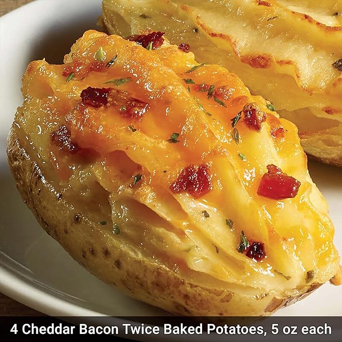 Premium Top Sirloin & Boneless Chicken Meal Package with Twice Baked Potatoes & Decadent Chocolate Truffle Lava Cakes - Perfect Dining Moments and Cooking Instructions from Kansas City Steak