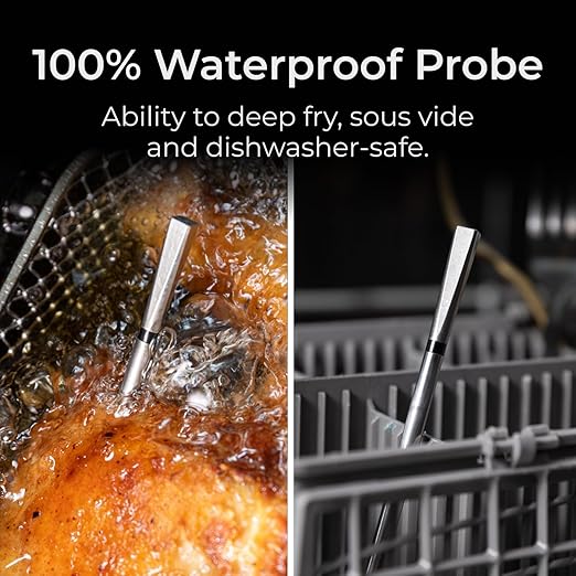 MEATER Pro/2 Plus: Smart Bluetooth Wireless Meat Thermometer Digital | 1000°F Heat Resistance | Long Range | Certified Accuracy | BBQ, Oven, Grill, Smoker, Air Fryer, Deep Fryer