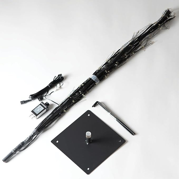 3 Ft Black Fairy Light Tree Room Décor Home Décor Black Room Decor, 270 Warm White LED Lights