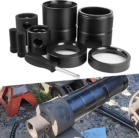Pin and Bushing Adapter Service Kit 15030, to be Used with The Pin & Bushing Starter Kit for Heavy Duty Semi Trucks & Equipment, Adapter Tool for Removing Pins & Bushings