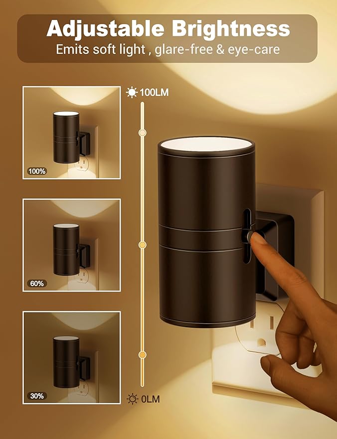 Night Lights Soft White 2 Pack