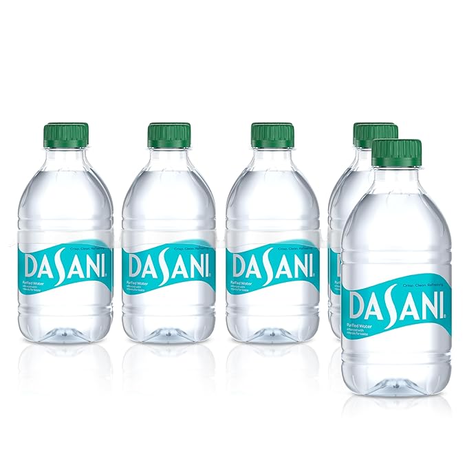DASANI Purified Water Enhanced with Minerals, 12 fl oz (pack of 8)