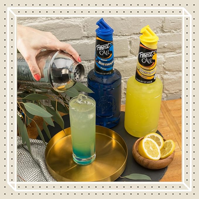 Finest Call Premium Bar Essentials Drink Mixes Variety, 1 Liter Bottles (33.8 Fl Oz), Pack of 6 Flavors
