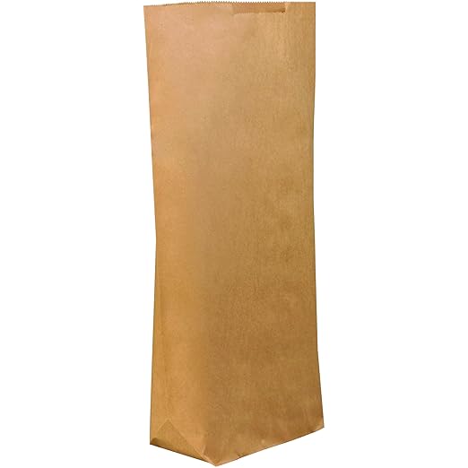 Tape Logic TLBGG121K Grocery Bags, 17" x 6" x 29 1/2", Kraft (Pack of 250)