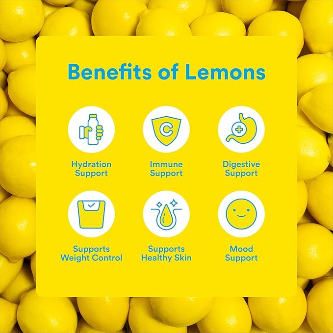 Lemon Perfect Original, Flavored Lemon Water, Organic, Zero Sugar, Healthy Hydration Drinks, 15.2 fl oz Bottles (12-Pack)