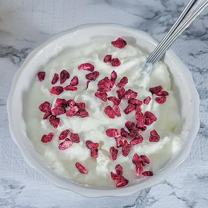 Survival Grocery® Freeze Dried Pomegranate Seeds/Arils – No Sugar Added, No Preservatives, Rich in Antioxidants & Vitamin C – Ideal for Oatmeal, Smoothies, Granola or Snacking (40 oz./4 Bags)
