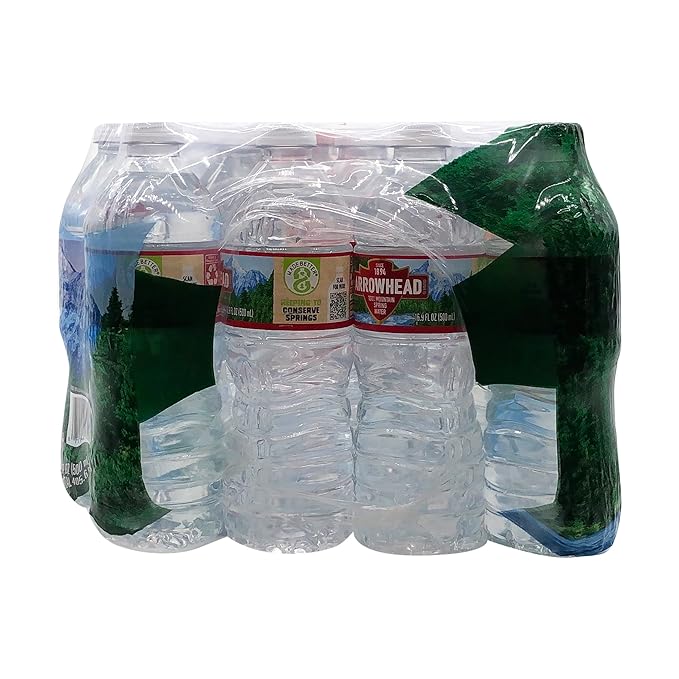 Arrowhead Water Spring 500 Milliliter, 16.91 Fl Oz (Pack of 24)