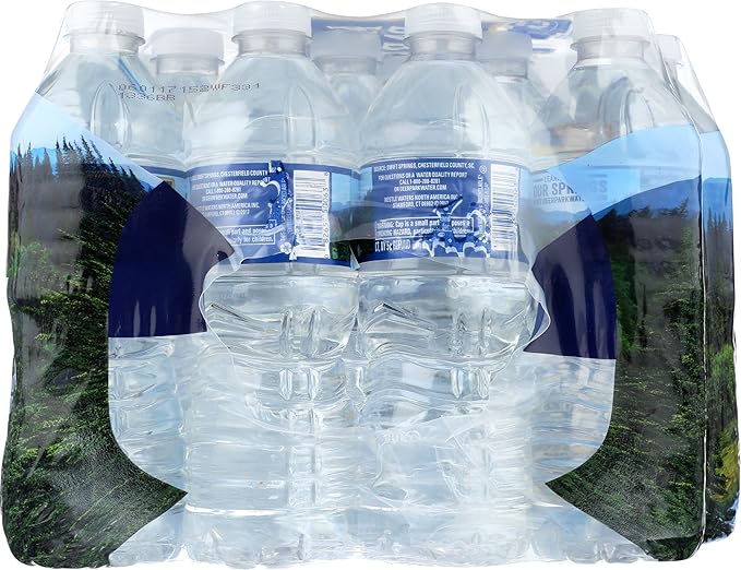 Deer Park Bottled Spring Water, 16.9 Ounce (24 Bottles)